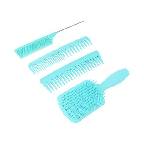 2024 4pcs Hair Comb Set Professional Men Women Detangling Hair Brush