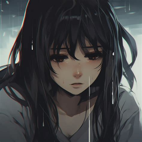 Crying Anime Girl Profile Picture Depressed Anime Girl Pfp, 60% OFF