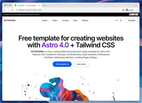 Best 11 Open-source Astro Templates for Startups, Developers, and Agencies