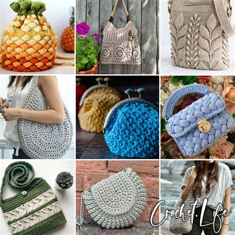 Crochet Purses With One Covers Many