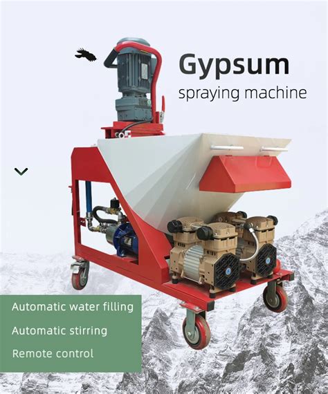 Dry Mixer Automatic Cement Mortar Spray Putty Gypsum Plaster Spraying