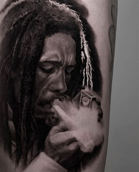 Bob Marley Tattoo | Bob marley tattoo, Bob marley art, Tattoos