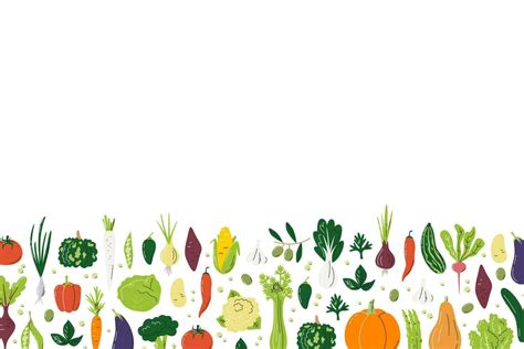 Veggie Border Vector Art, Icons, and Graphics for Free Download