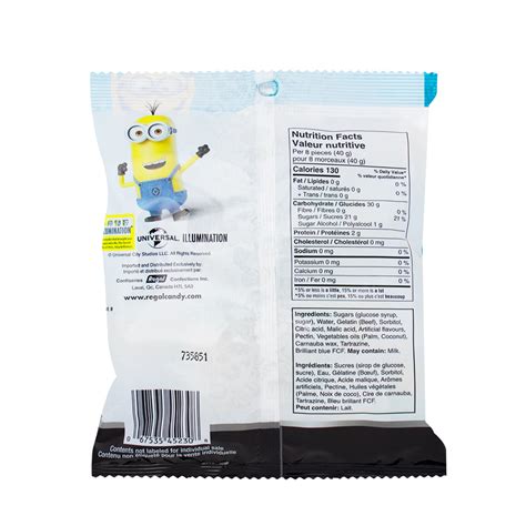 Minions Gummy Bag 200g Candy Funhouse Us