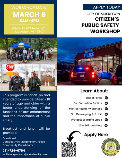 Citizen S Public Safety Workshop City Of Muskegon