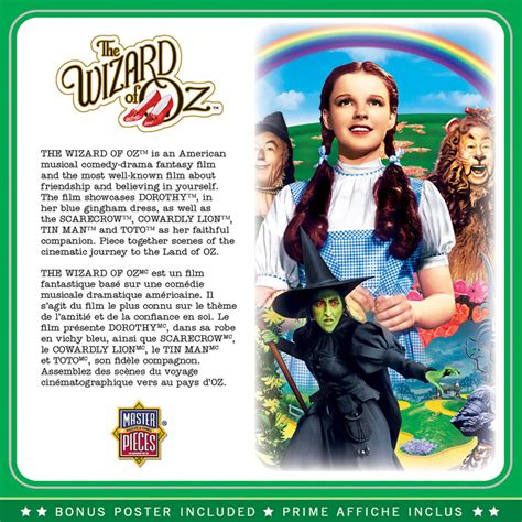 Wizard Of Oz Wonderful Wizard Of Oz Puzzle Piece Masterpieces