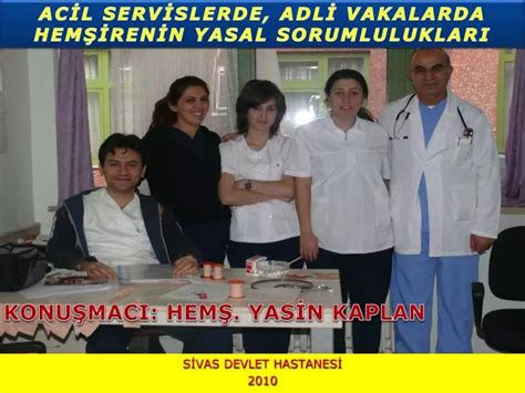 PPT SİVAS DEVLET HASTANESİ 2010 PowerPoint Presentation free