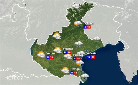 METEO Veneto ALLERTA METEO ARANCIONE per Mercoledì 20 Novembre 2019