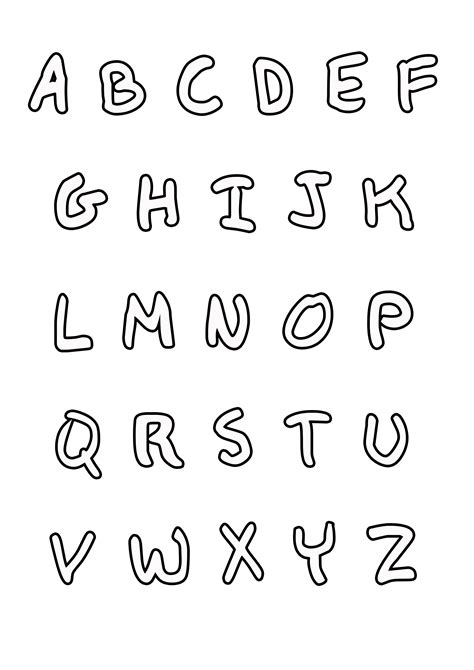 Enfant Alphabet Style Ecriture Manuscrite Coloriages Alphabet Et Lettres Hot Sex Picture