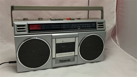 Panasonic Rx 4920 Vintage 1985 Cassette Boombox Youtube