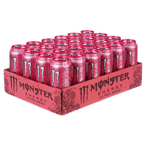 Monster Ultra Rosa Sugar Free Energy Drink 24 Cans In Argentina At