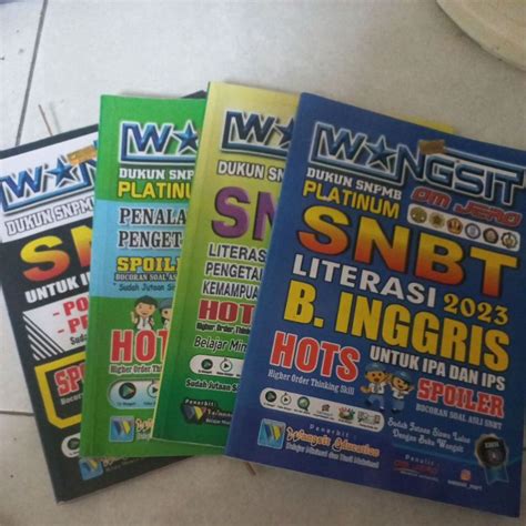 Jual Buku Wangsit Snbt Preloved Buku Snbt Shopee Indonesia