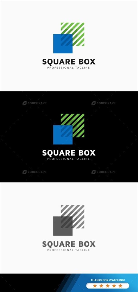 Square Box Logo - Prints | CodeGrape