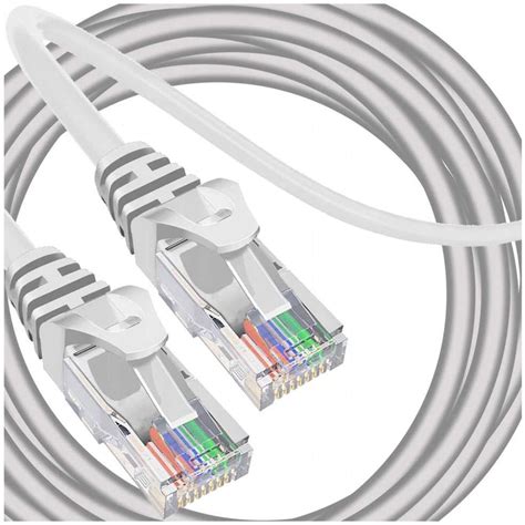 4kompl Kabel Przewód Sieciowy Szybki Skrętka Gold Lan Utp 5e Rj 45 30m