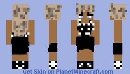 girl in a black dress lol?? Minecraft Skin