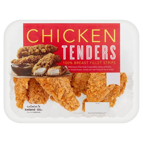 Iceland Chicken Tenders 300g Chicken Turkey Iceland Foods