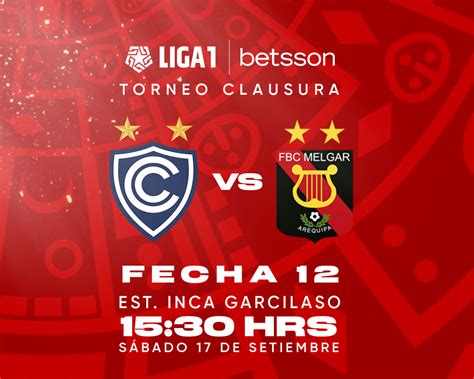 Vamos PapÁ Cienciano Vs Melgar Liga 1 Clausura Teleticket