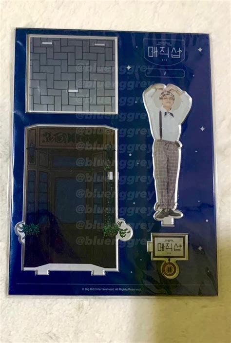 V Taehyung 5th Muster Magic Shop Acrylic Standee On Carousell