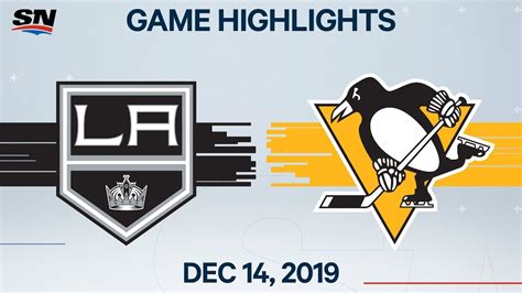 NHL Highlights Kings Vs Penguins Dec 14 2019 YouTube