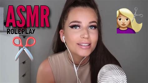 ASMR // ROLEPLAY FRISØR! - YouTube