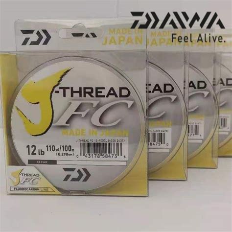 DAIWA J THREAD 100 FLUOROCARBON LINE MADE IN JAPAN Shopee Malaysia