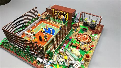 [MOC] Street basketball court - LEGO Town - Eurobricks Forums