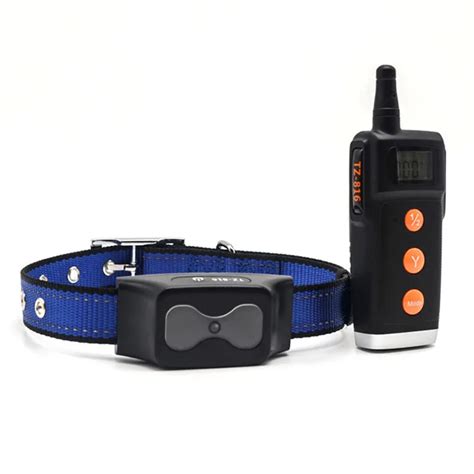 Pet Dog Electronic Vibration Collar Dog behavior anti bark training ...