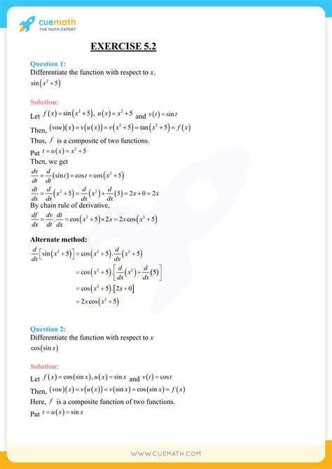 Ncert Solutions For Class Maths Chapter Exercise Continuity