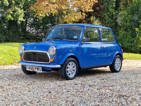 1988 Austin Mini Mayfair In Rare Henley Blue Richard Williams Classic