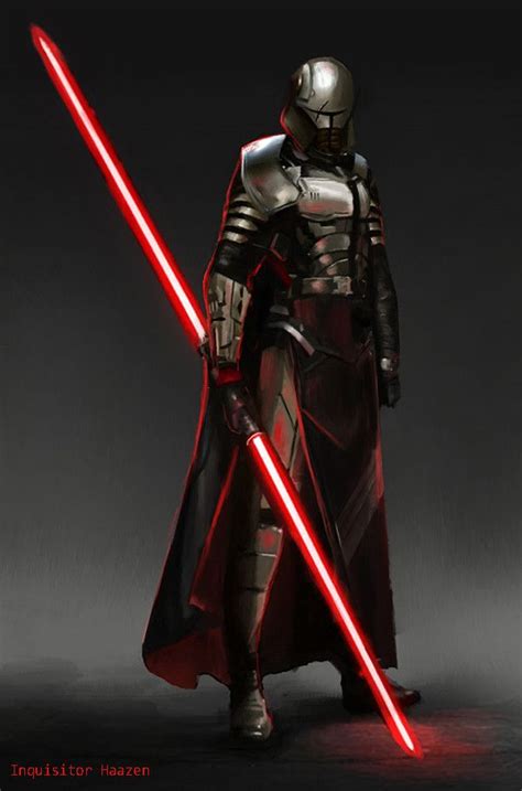 Artstation Inquisitor Haazen Jackie Felix Star Wars Painting Star