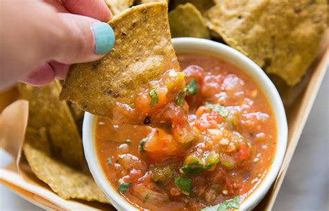 Roasted Tomato Salsa The Little Epicurean