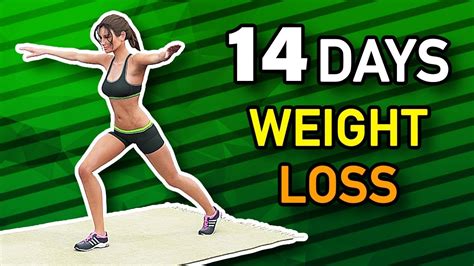 14 Days Weight Loss Challenge Home Workout Routine Youtube