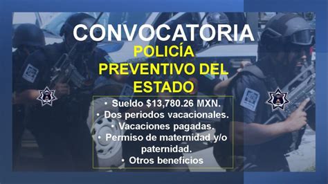 Convocatoria Policía Preventivo Colima 2024 2025