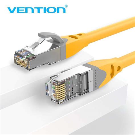 Promo Vention IBH 8M Kabel Lan Cat6a Cat6 Ethernet RJ45 Gigabit SSTP