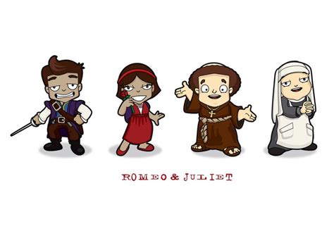 Romeo & Juliet character set 1