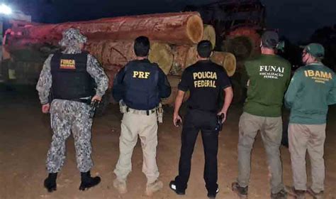 Pf Deflagra Operação Juntamente Com A Prf Funai Ibama Exército