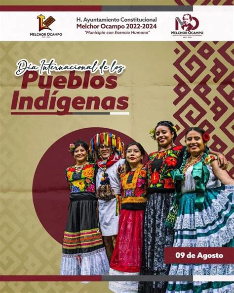 De Agosto D A Internacional De Los Pueblos Ind Genas Estado De M Xico