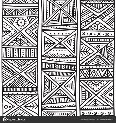 Printable Kente Cloth Patterns To Color