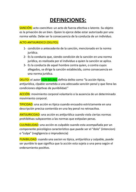 Resumen Modulo 1 Y 2 Introduccion Al Derecho Siglo 21 Definiciones