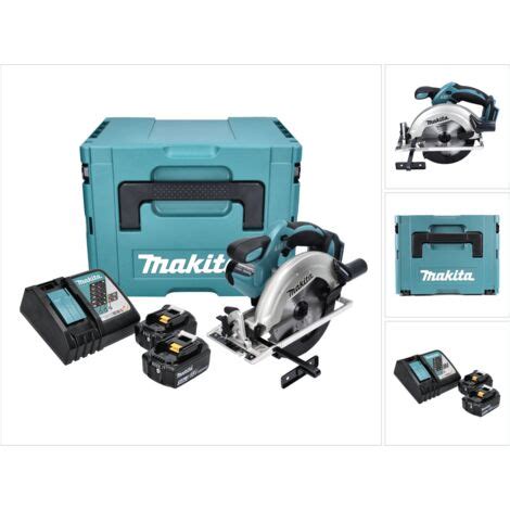 Makita DSS 611 RFJ 18V Sega Circolare A Batteria 165mm In Valigetta