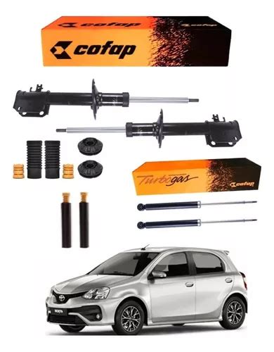 Amortecedores Dianteiro Traseiro Cofap Kits Etios 2019