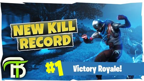 NEW SOLO KILL RECORD BEST GAME Fortnite Battle Royale OpTicBigTymeR