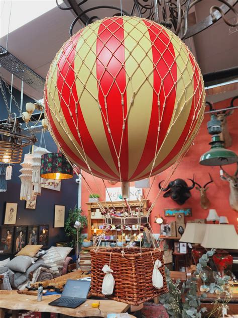 Hanging Hot Air Balloon Decoration On The Square Emporium