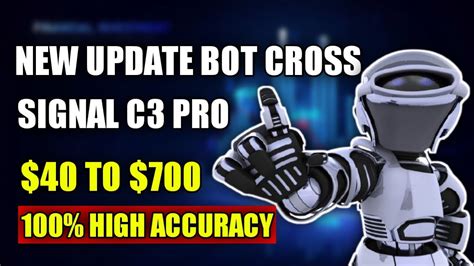 New Update Robot Cross Signals C3 Pro 2023 40 To 70000 100 High Accuracy Youtube