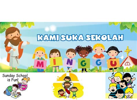 Cara Mewarnai Gambar Anak Sekolah Minggu Clipart - IMAGESEE