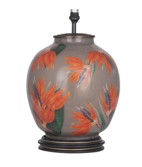 Jenny Worrall Jw81 Bird Of Paradise Large Glass Table Lamp Abbeygate Lighting