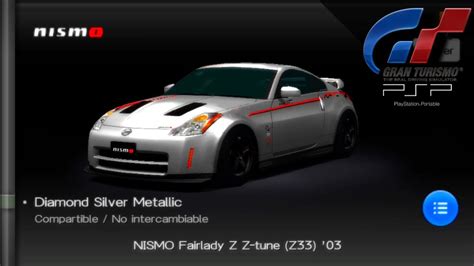 Nismo Fairlady Z Z Tune Z Gran Turismo Psp Showcase Youtube