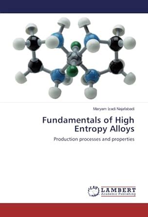 Fundamentals Of High Entropy Alloys Production Processes And