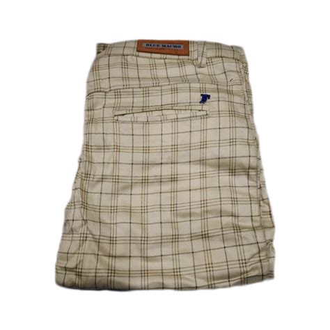 Mens Check Cotton Pant At Rs 240piece Men Cotton Check Pant In New