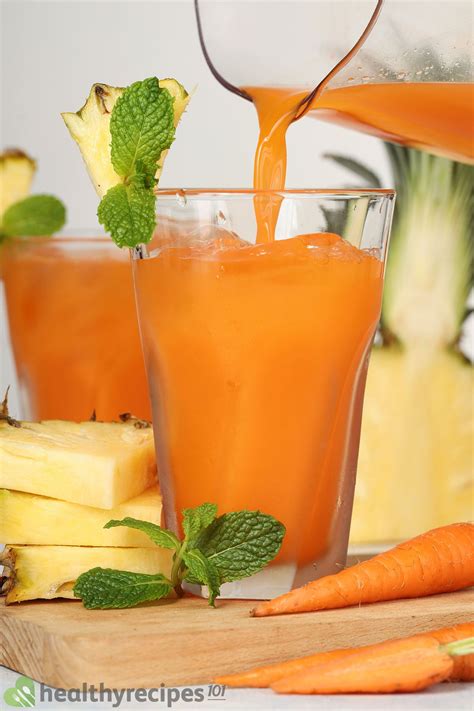 Pineapple Carrot Juice Recipe A Better Alt To Carrot Juice Recipe